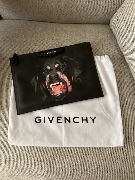 fake givenchy rottweiler clutch|how to find givenchy purses.